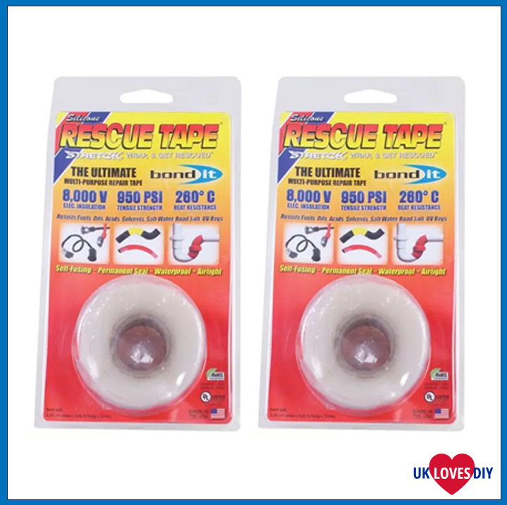 2 X BOND IT RESCUE TAPE-CLEAR
