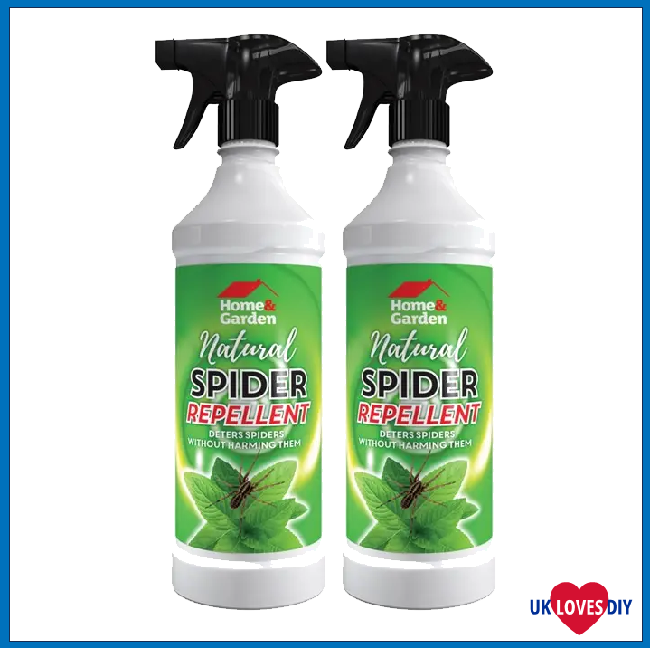 2 X HOME & GARDEN SPIDER REPELLANT TRIGGER 500ML