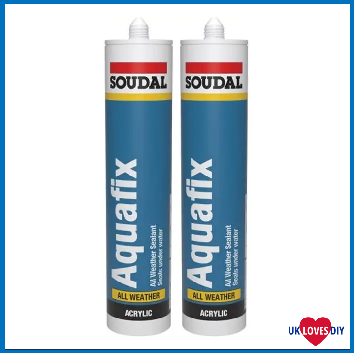 2 X SOUDAL AQUAFIX 300ML