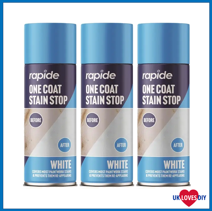 3 X RAPIDE STAIN STOP AEROSOL SPRAY 400ML