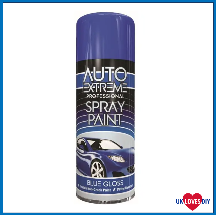 AUTO EXTREME BLUE GLOSS SPRAY PAINT 400ML