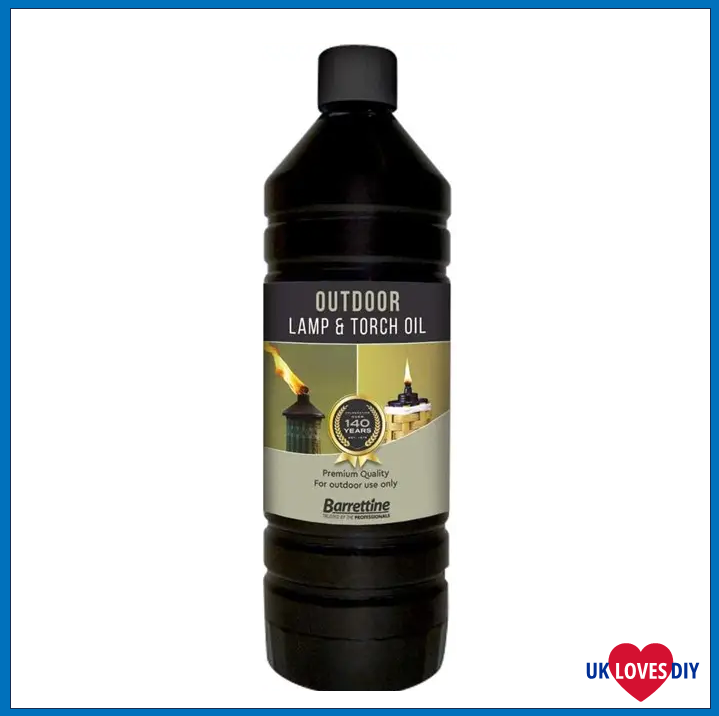 BARRETTINE OUTDOOR LAMP & TORCH OIL 1LT