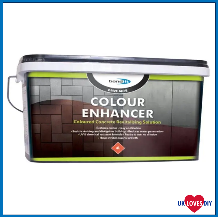 BOND IT DRIVE COLOUR ENHANCER ALIVE CHARCOAL 4LT