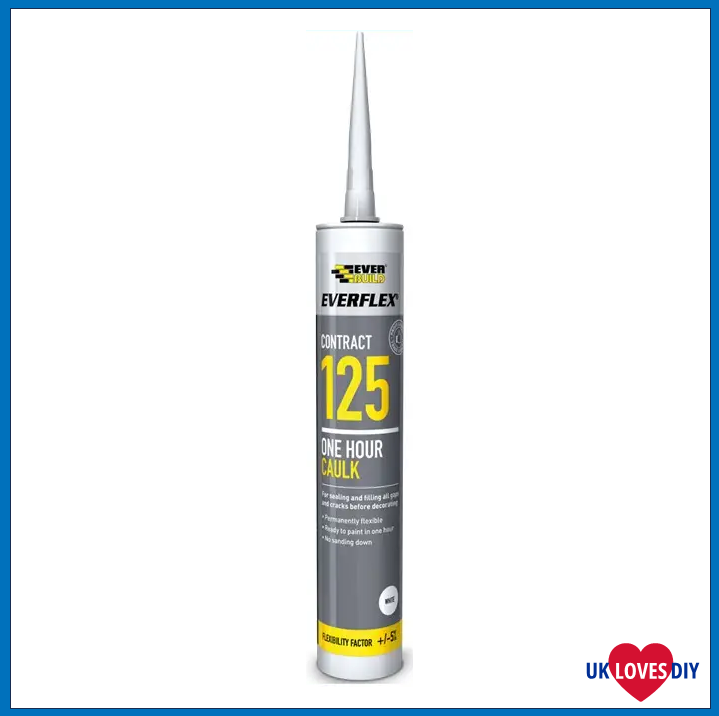 EVERBUILD 125 ONE HOUR CAULK BROWN 300ML