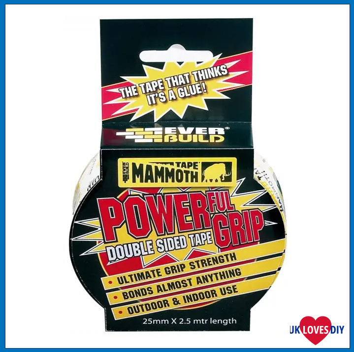 EVERBUILD MAMMOTH GRIP TAPE 25MM