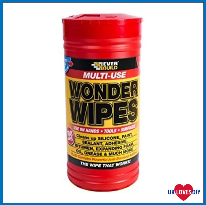 EVERBUILD WONDER WIPES 100 WIPES EVERBUILD WONDER WIPES 100 WIPES
