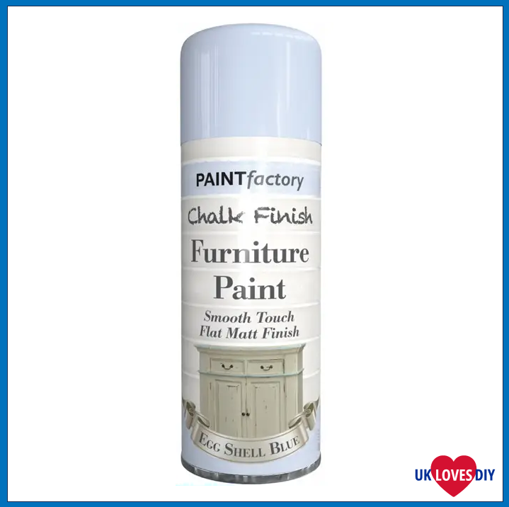 PAINT FACTORY CHALK PAINT EGGSHELL BLUE SPRAY PAINT 400ML