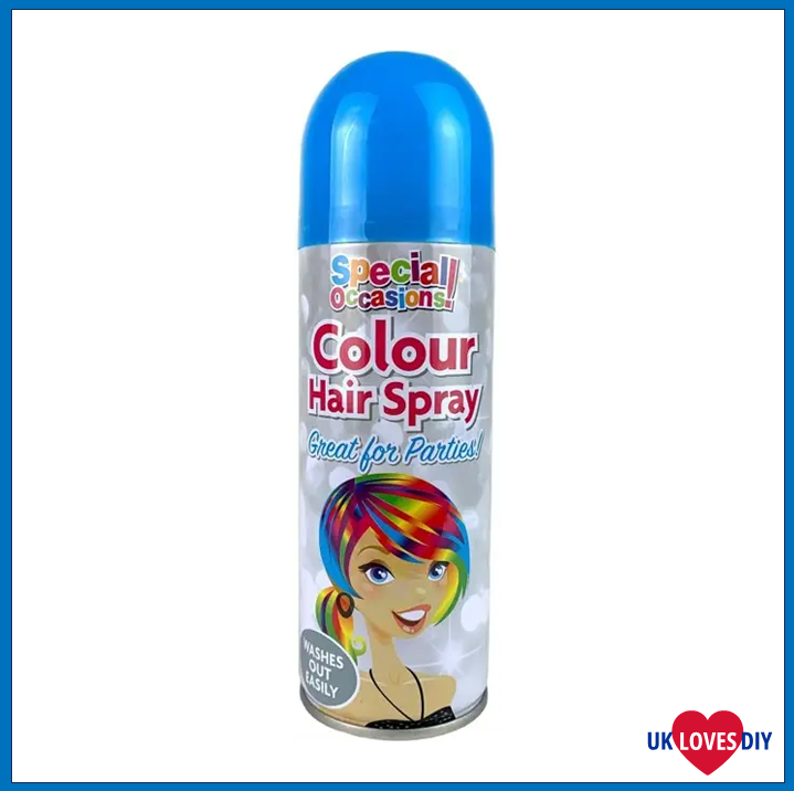 PARTY COLOUR HAIR SPRAY BLUE 200ML