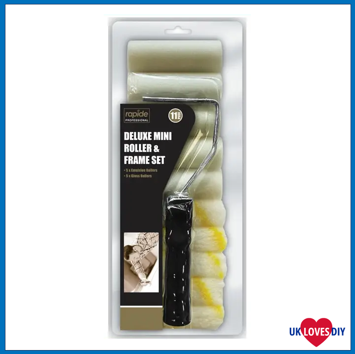RAPIDE DELUXE MINI ROLLER SET 11PC
