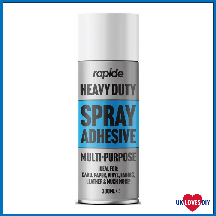 RAPIDE HEAVY DUTY SPRAY PAINT ADHESIVE 300ML