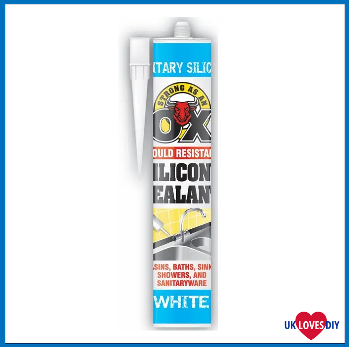 STRONG AS AN OX MOULD RESISTANT CLEAR SEALANT 300ML