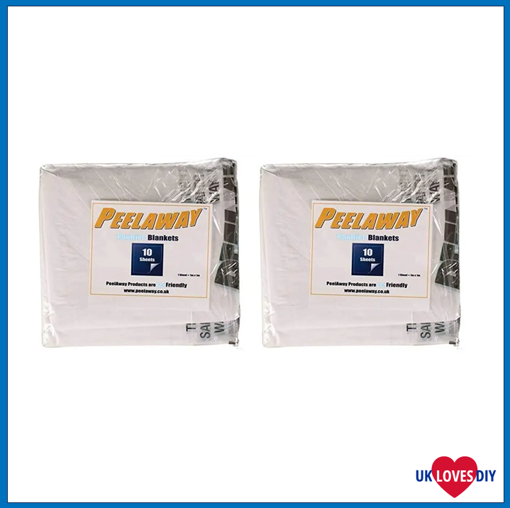 2 X BARRETTINE PEELAWAY 7 SPARE BLANKETS PACK OF 10