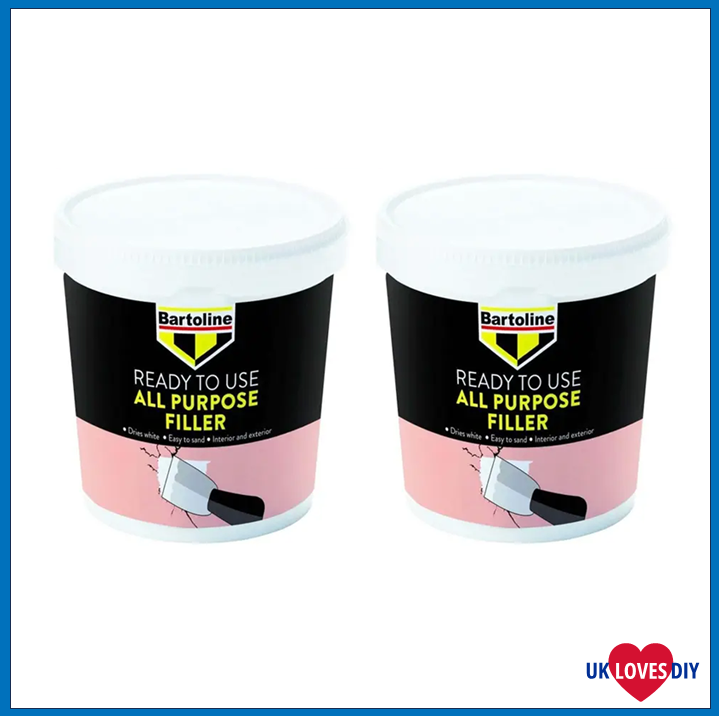 2 X BARTOLINE ALL PURPOSE FILLER 600GR