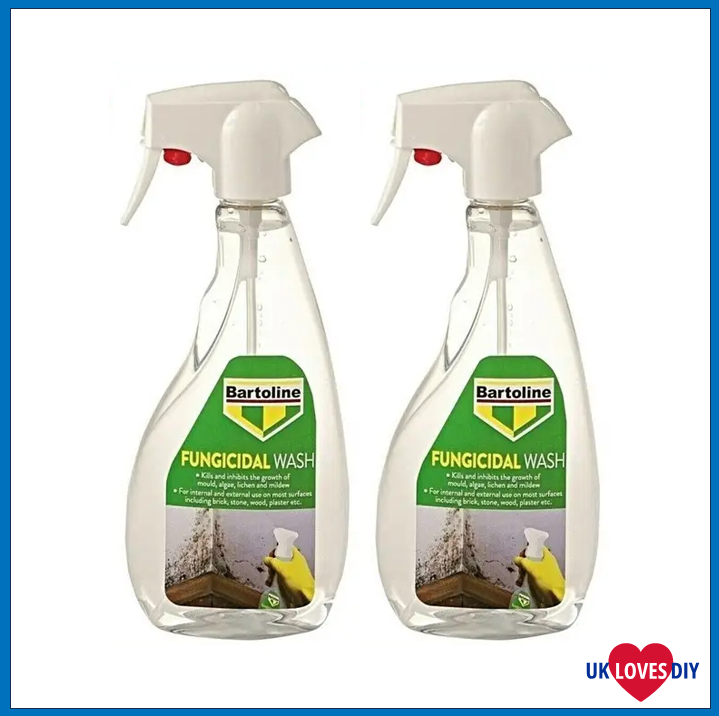 2 X BARTOLINE FUNGICIDAL WASH 500ML
