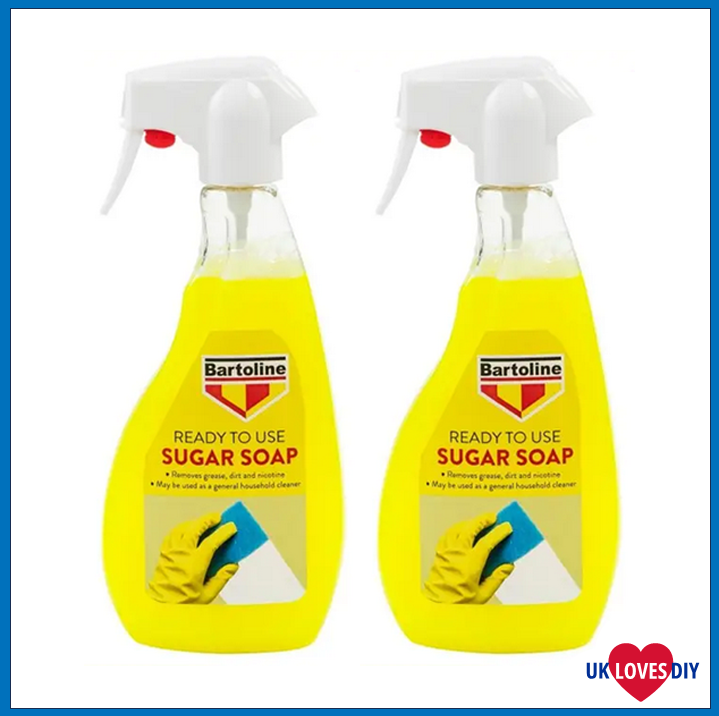 2 X BARTOLINE SUGAR SOAP TRIGGER 500ML