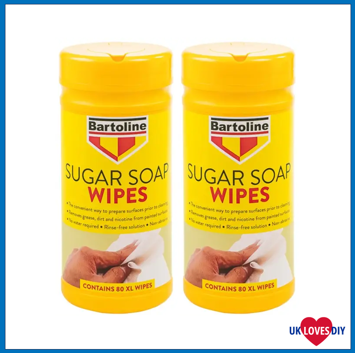 2 X BARTOLINE SUGAR SOAP WIPES