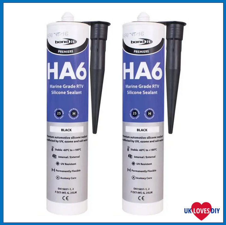 2 X BOND IT HA6 BLACK 310ML