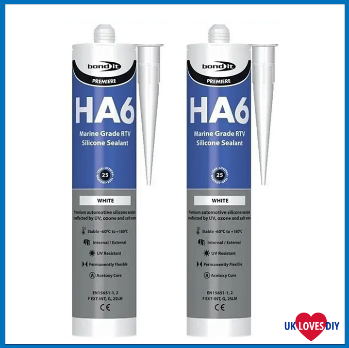 2 X BOND IT HA6 WHITE 310ML