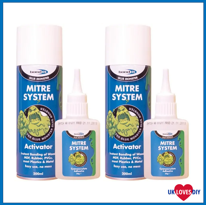 2 X BOND IT MITRE KIT