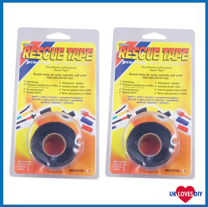 2 X BOND IT RESCUE TAPE-BLACK