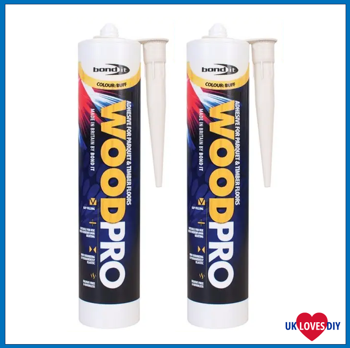 2 X BOND IT WOOD PRO BUFF 300ML