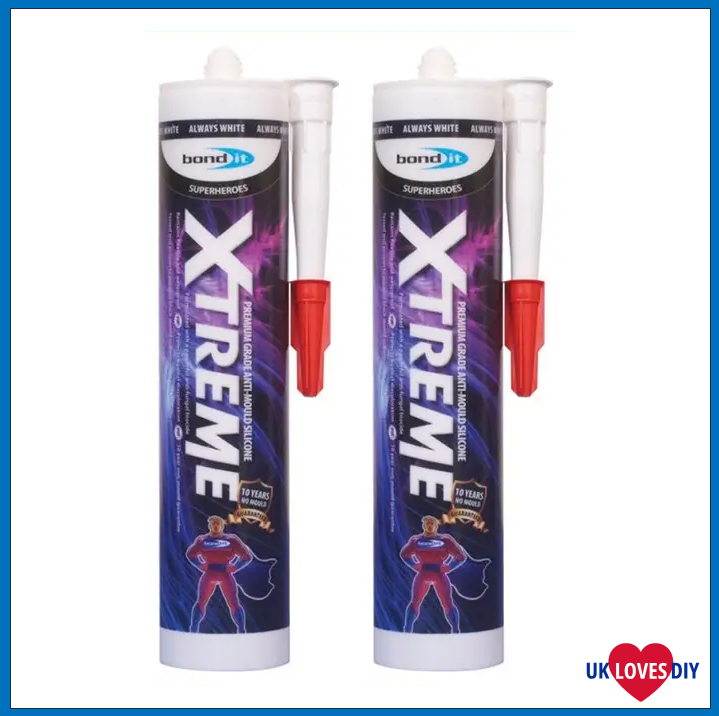 2 X BOND-IT XTREME WHITE 310ML