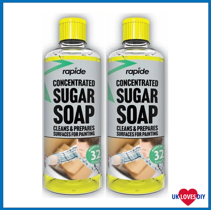 2 X RAPIDE CONCENTRATED SUGAR SOAP 800ML
