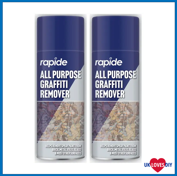 2 X RAPIDE GRAFFITI REMOVER SPRAY 250ML