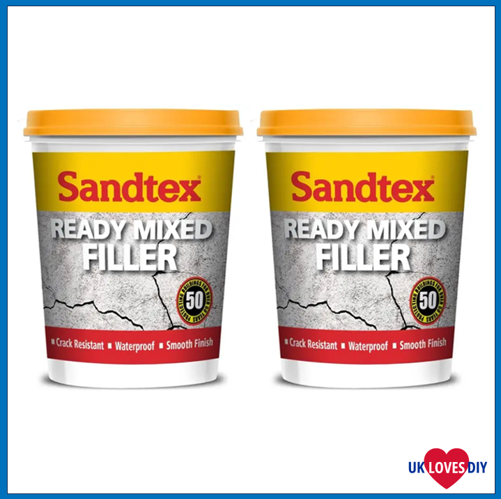 2 X SANDTEX READY MIXED MASONRY FILLER 500GR