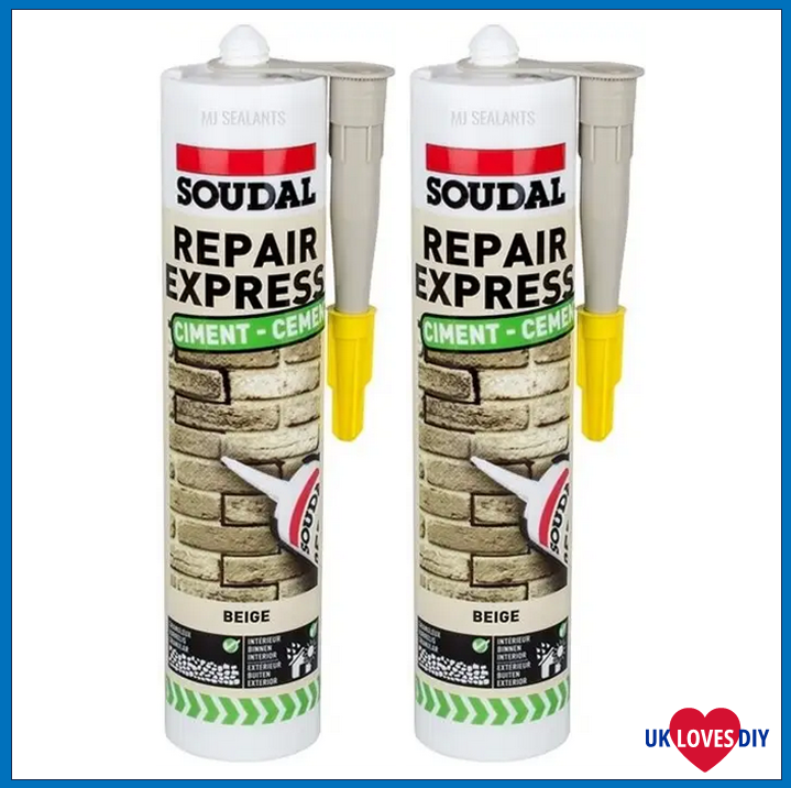 2 X SOUDAL REPAIR EXPRESS BEIGE 290 ML
