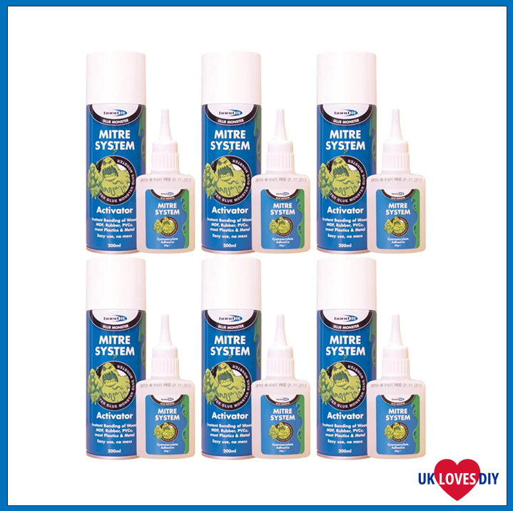 6 X BOND IT MITRE KIT