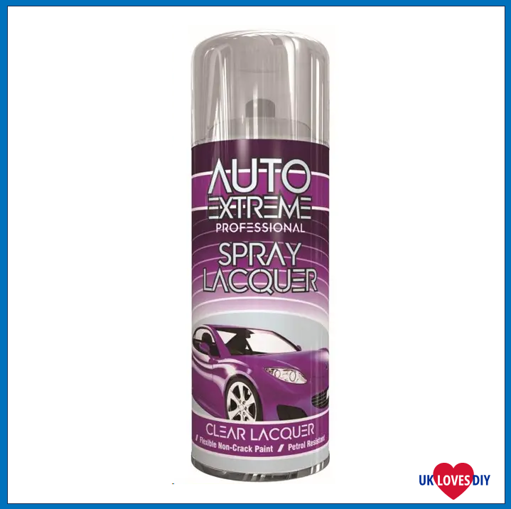 AUTO EXTREME CLEAR LACQUER SPRAY PAINT 400ML