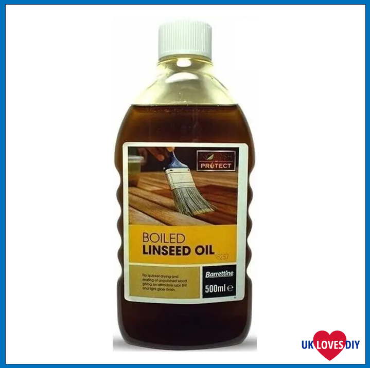 BARRETTINE BOILED LINSEED OIL, 500ML