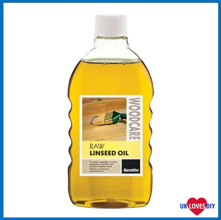 BARRETTINE RAW LINSEED OIL, 500ML