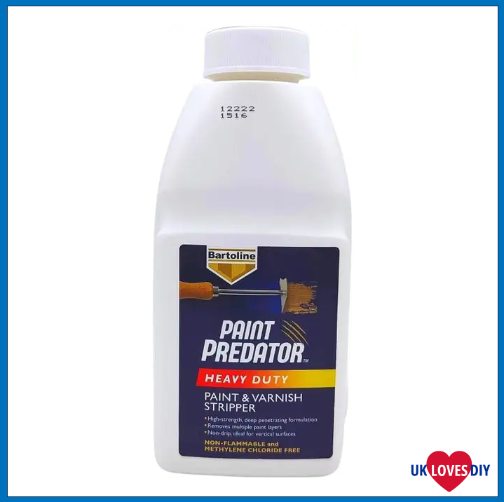 BARTOLINE PAINT PREDATOR HEAVY DUTY PAINT AND VARNISH STRIPPER 500ML