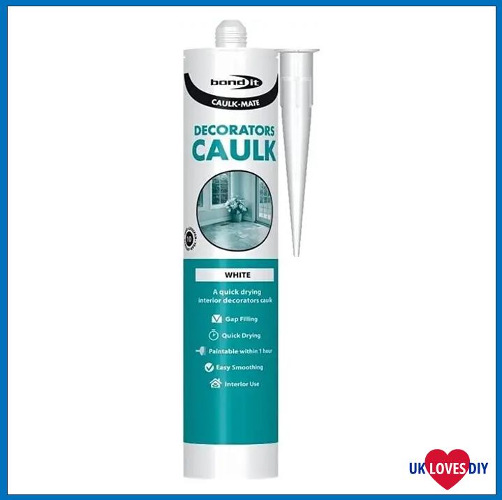 BOND IT DECORATORS CAULK MATE DECORATORS FILLER WHITE 310ML