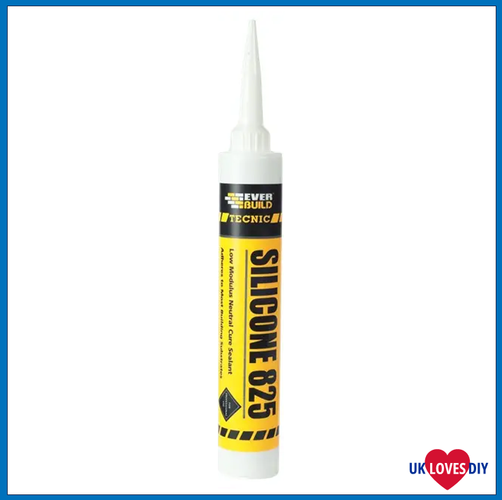 EVERBUILD SILICONE 825 BRICK RED 380ML