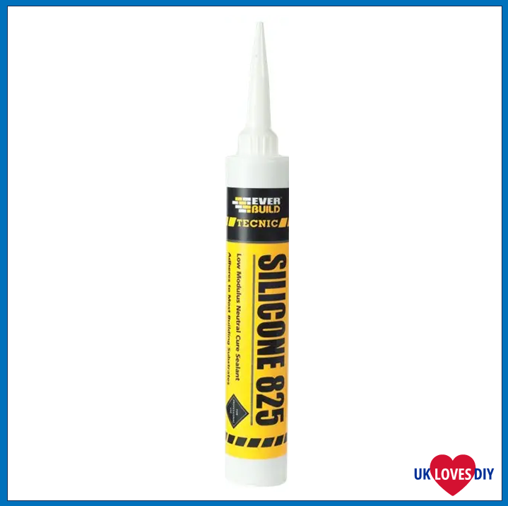 EVERBUILD SILICONE 825 MID GREY 380ML