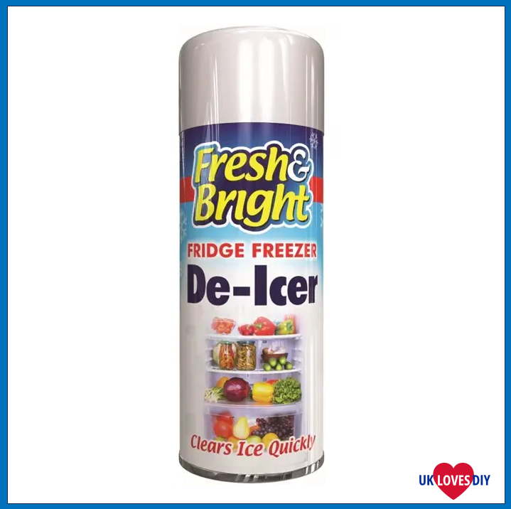 FRESH & BRIGHT FRIDGE FREEZER DEICER SPRAY 200ML