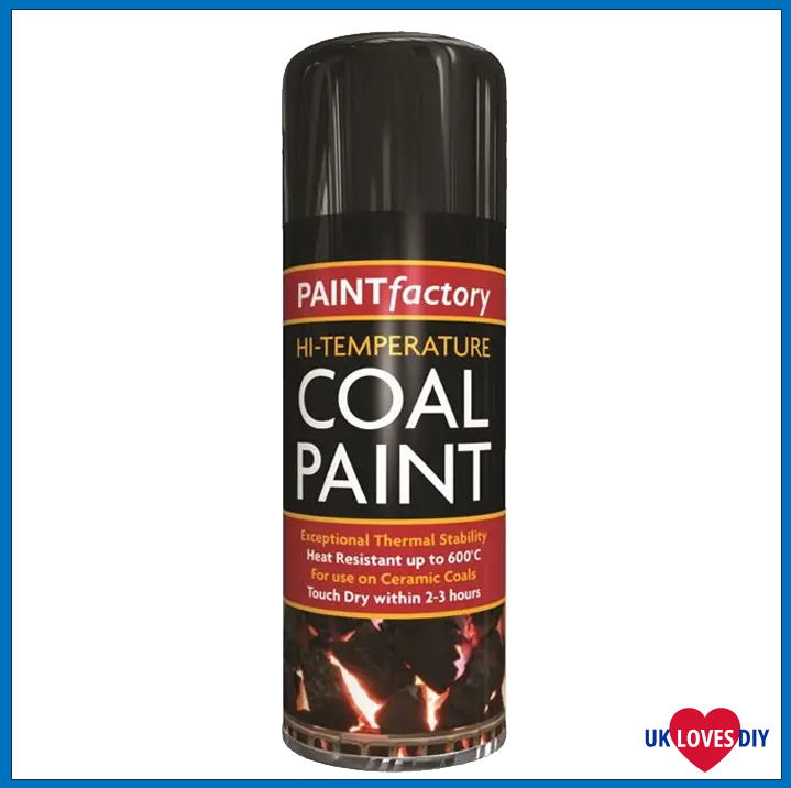 PAINT FACTORY HIGH TEMPERATURE COAL SPRAY PAINT 400ML