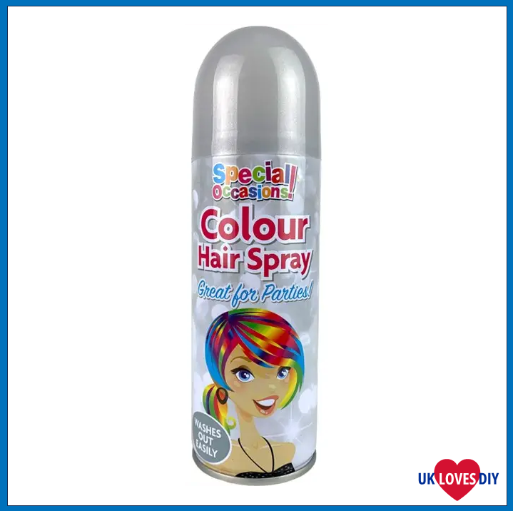PARTY COLOUR HAIR SPRAY SILVER- 200ML