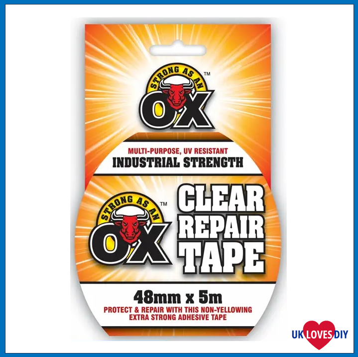 SAAO CRYSTAL CLEAR REPAIR TAPE 48MM X 5M