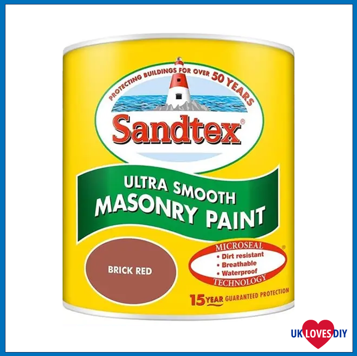 SANDTEX MICROSEAL MASONRY BRICK RED 1LT