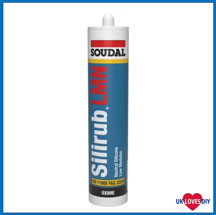 SOUDAL SILIRUB LMN WHITE 300ML